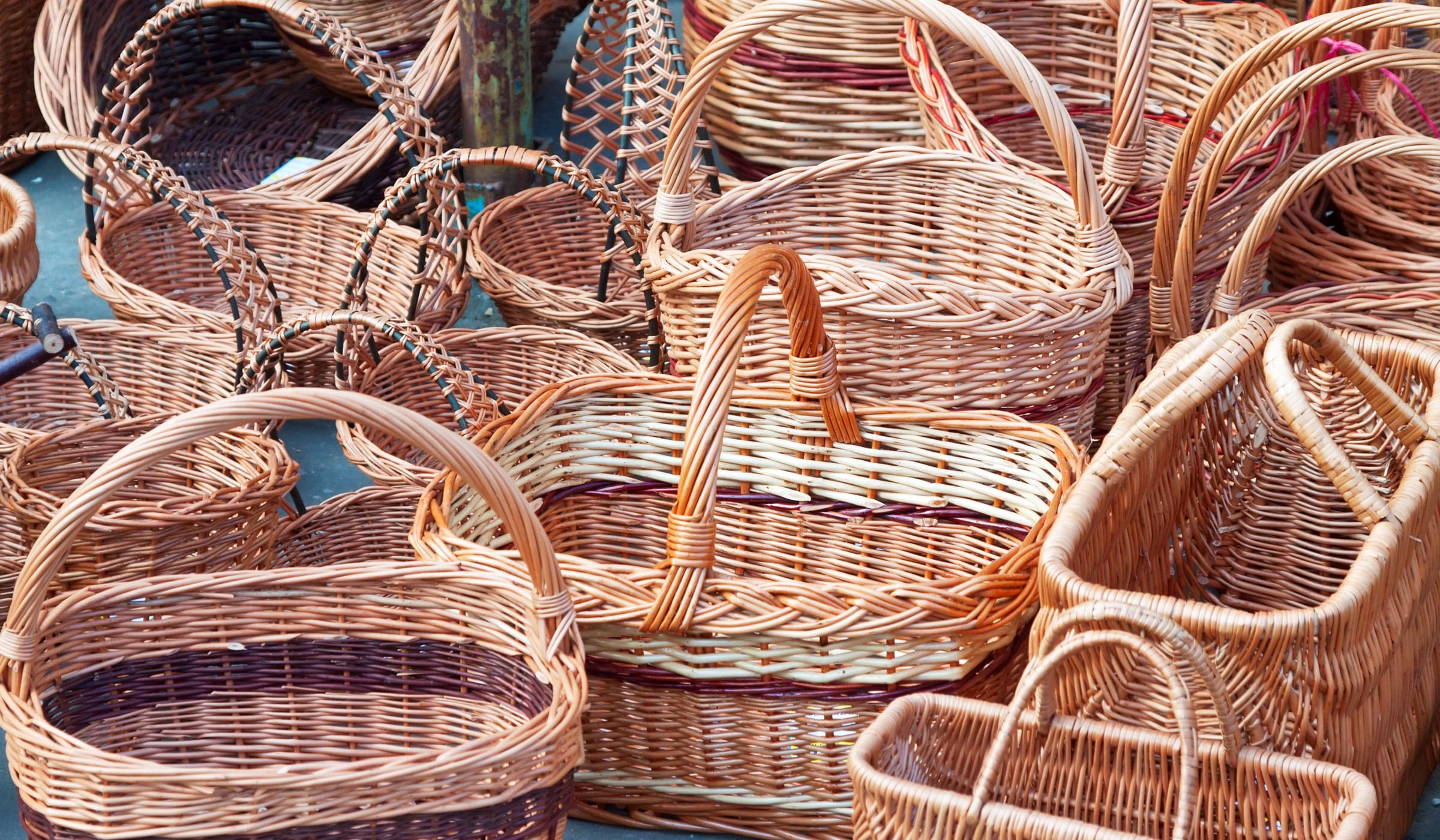 wicker baskets