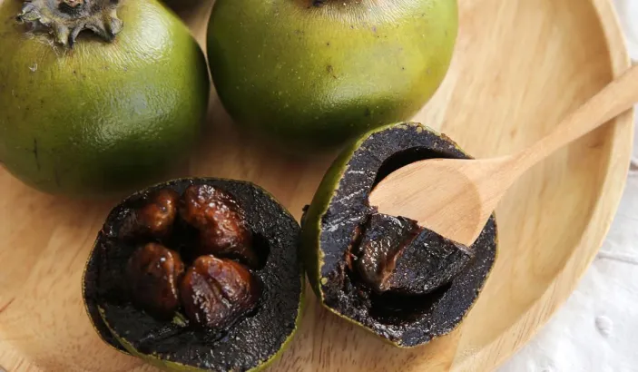 Black sapote cream