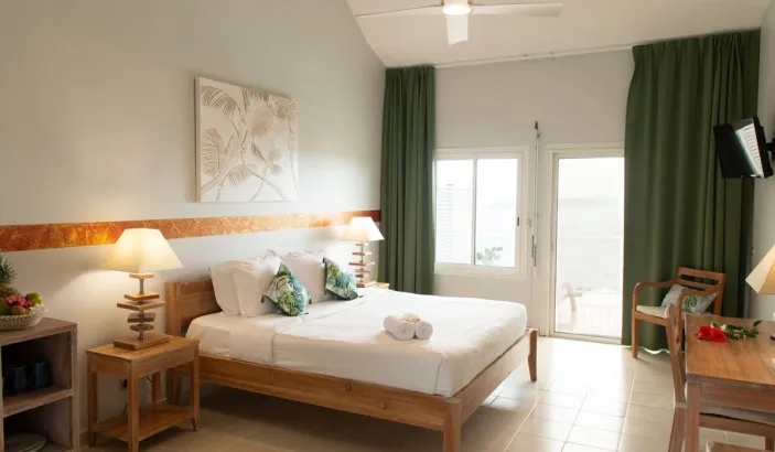 Chambre de l'hôtel Fregate Bleue