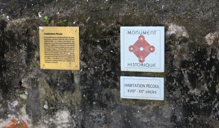 Panneau site Monument Historique