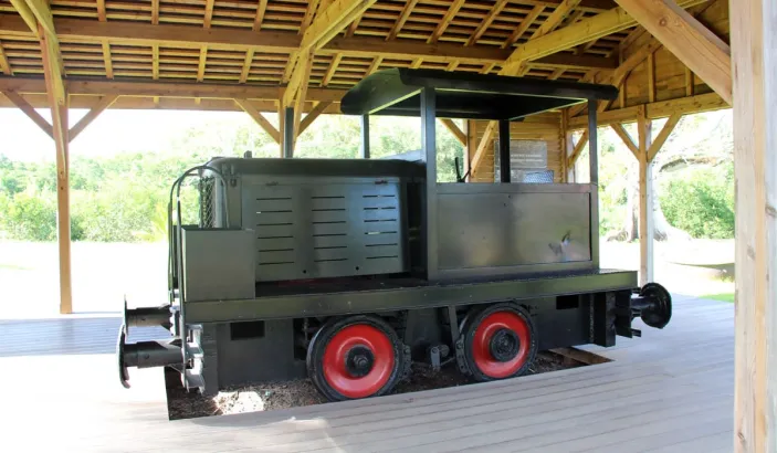 Petit train à la Maison de la Canne