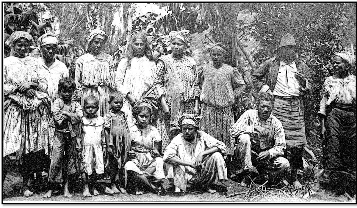Indian family who arrived during Indian immigration