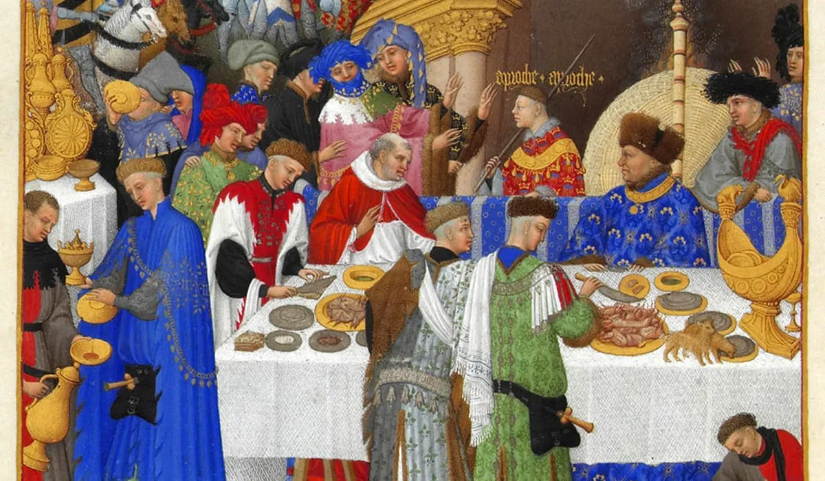 Banquet of the “Très Riches Heures du duc de Berry”