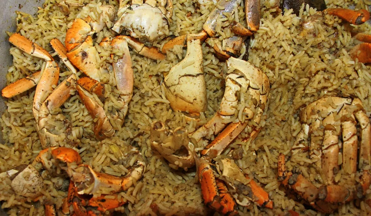 Matoutou traditional Easter meal