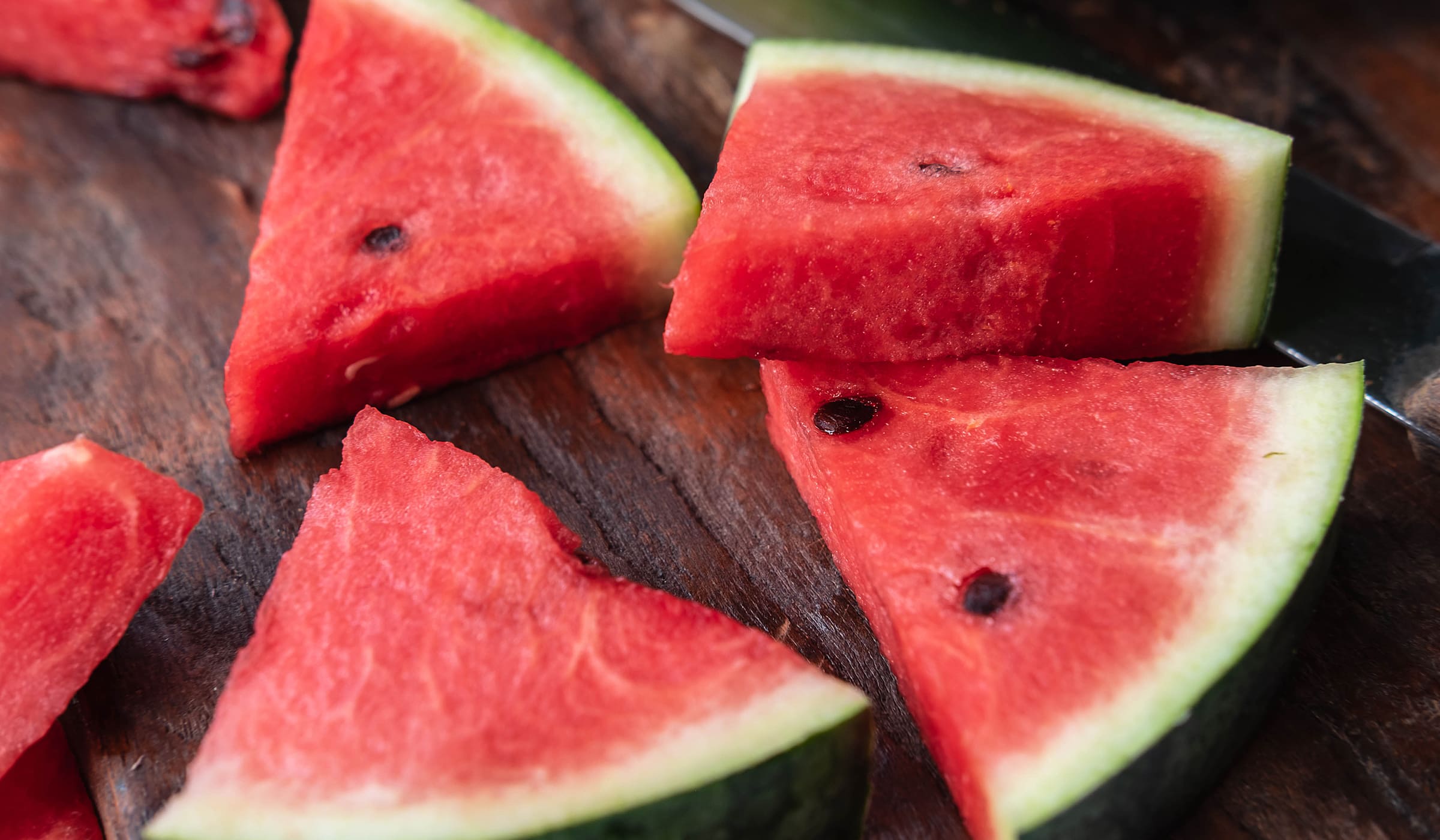 Watermelon slices