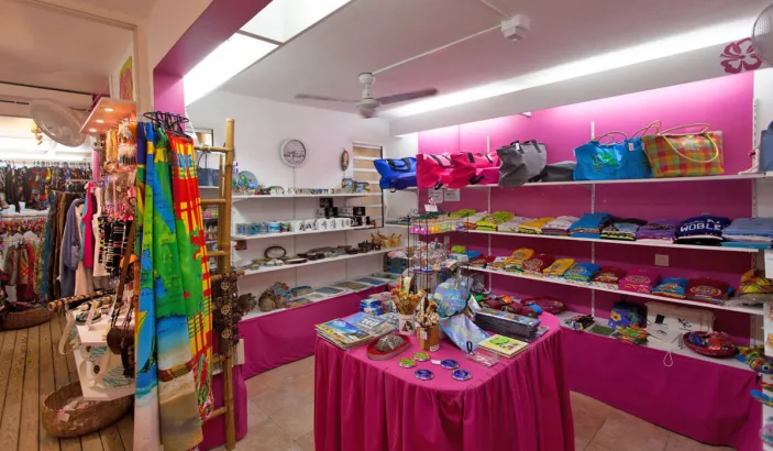 Boutique de souvenirs des hotels Karibéa
