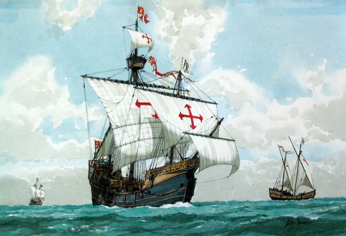 Caravelles de Christophe Colomb